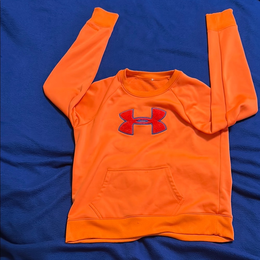 Under Armour Orange Sweatshirt